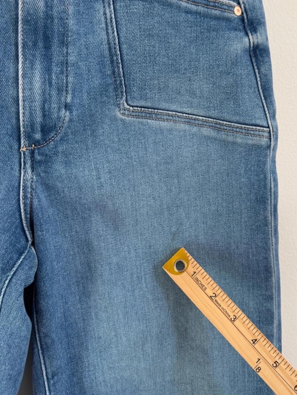 PAIGE Anessa Wide Leg Jeans Size 27 - Picture 5 of 9